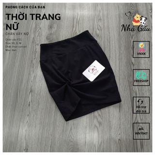 Chân váy đen xuất khẩu nữ WN1047
