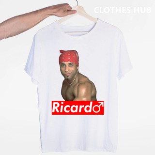 Áo thun nam in hình Ricardo