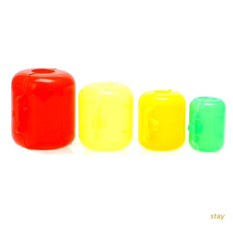 Set 10 Vỏ Bọc Bảo Vệ Móc Câu Tôm Cá Bằng Gỗ