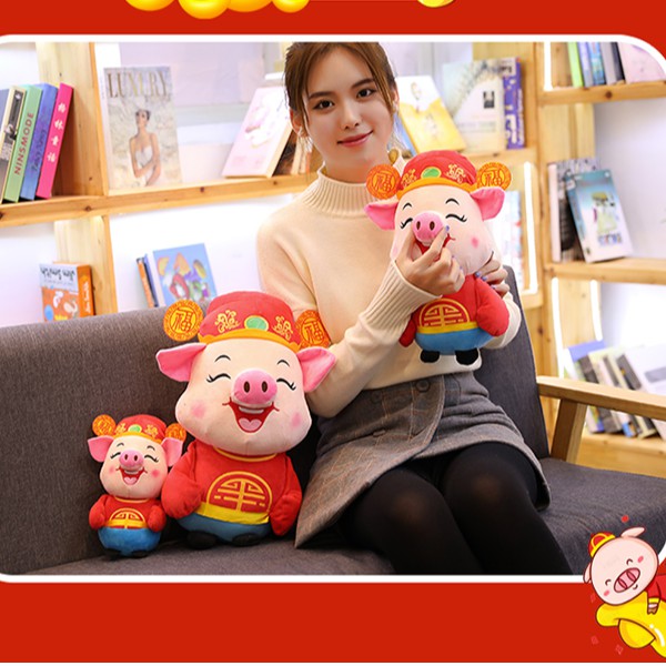 Heo bông may mắn - Quà tặng Tết