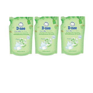 Nước rửa bình sữa Dnee thái lan dạng bịch x3 bịch