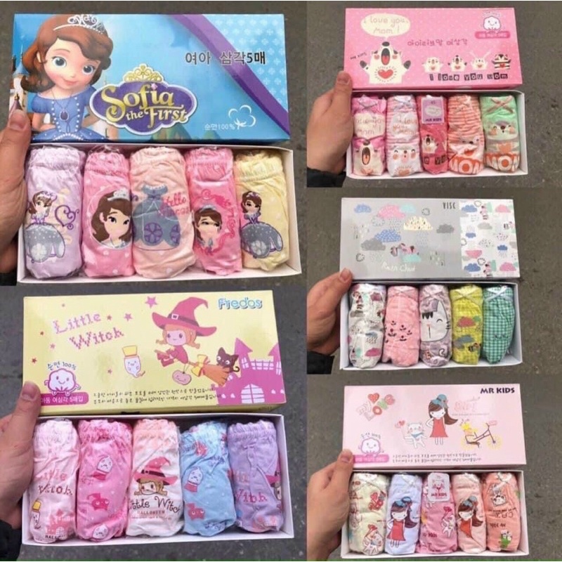 set 5 chip đùi cho bé xuất Hàn