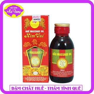 Tinh dầu xoa bóp Kim Vui 100ml - xoa bóp hỗ trợ xương khớp
