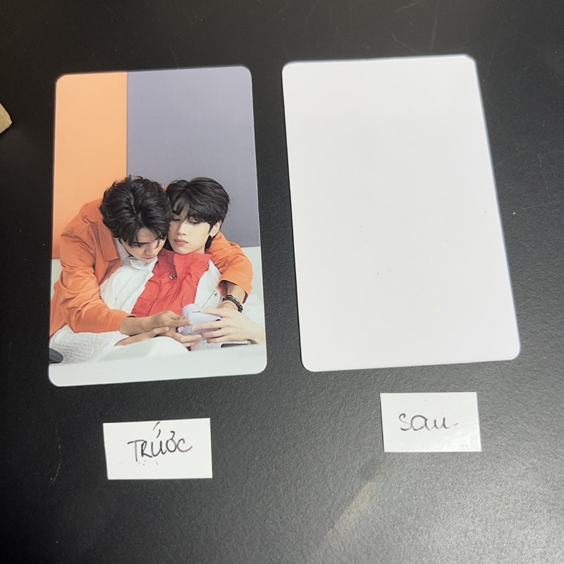 SET 9 CARD BO GÓC 1 MẶT BÓNG HOẶC BLING BLING KIM TUYẾN ẢNH IDOL THAILAN GEMINIFOURTH, OFFGUN, BIBLEBUILD, vv