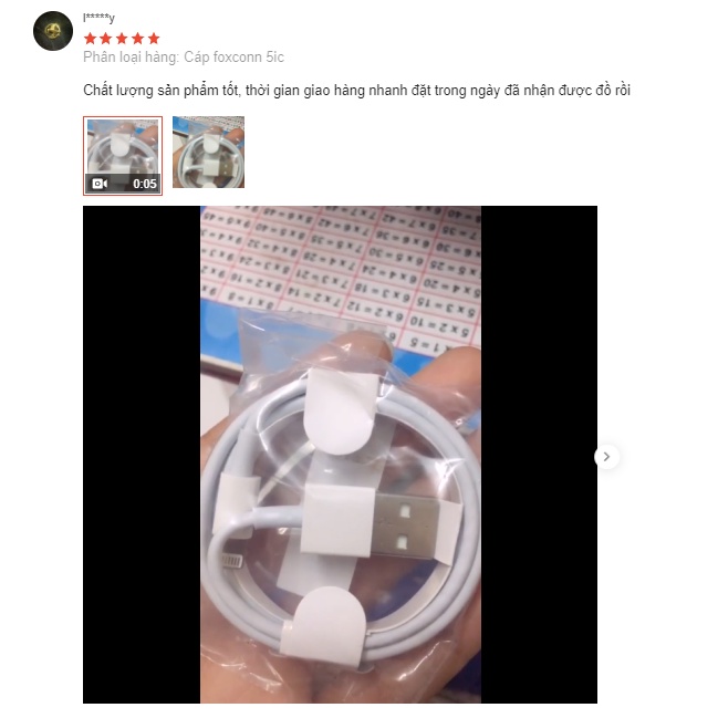 Cáp sạc Foxcon cho iphone, ipad, tai nghe airpods, dây sạc đa năng truyền dữ liệu tốc độ, Bảo hành 1 đổi 1 tới 30 ngày