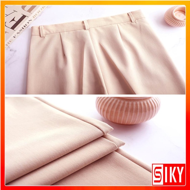 [Mã SKAMSALE07 giảm 10% tối đa 100K đơn 150K] Quần ống rộng vải mềm - SLIKY | BigBuy360 - bigbuy360.vn