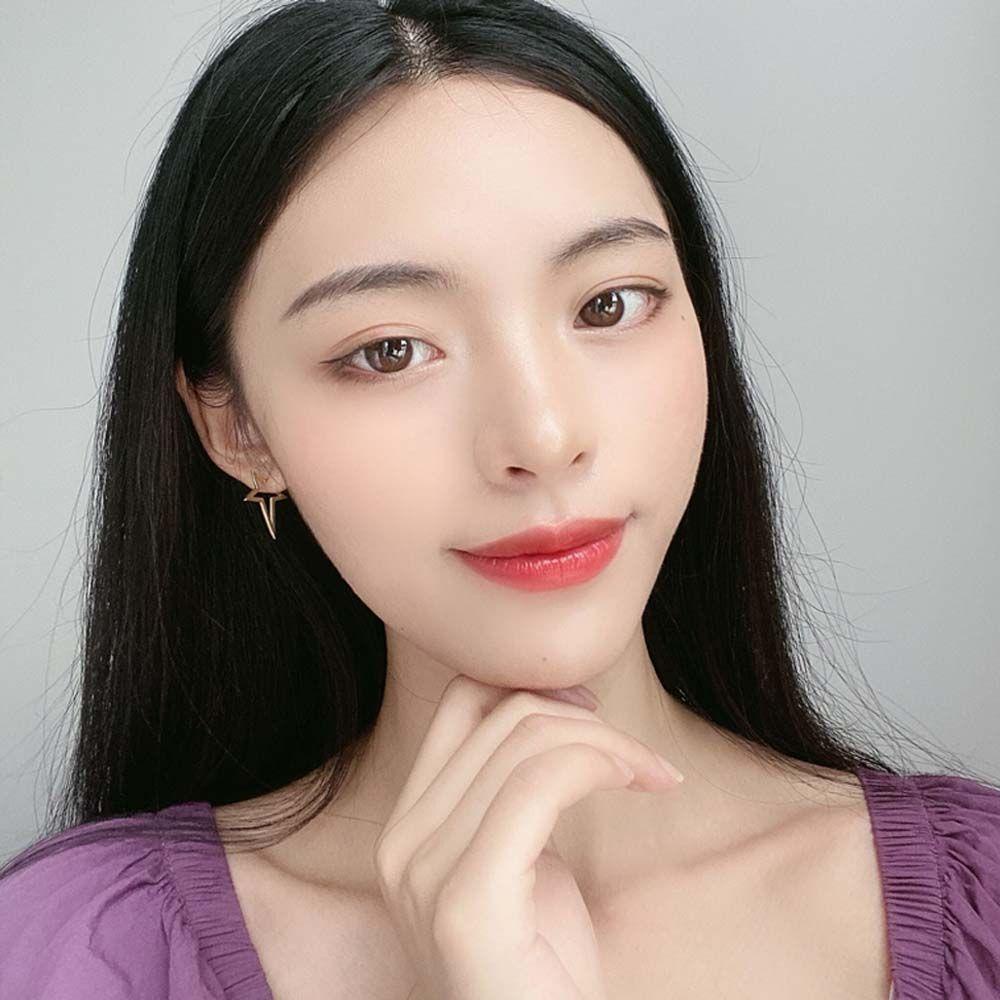 Khuyên Tai Lủng Lẳng Bằng Thép Không Gỉ Phong Cách Hiphop Thời Trang Cho Nữ