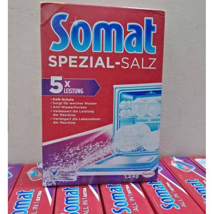 Muối rửa bát Somat 1,2kg ( NK Đức )