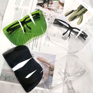 Kính bảo hộ che kín nửa mặt bằng acrylic tiện dụng kích thước lớn 