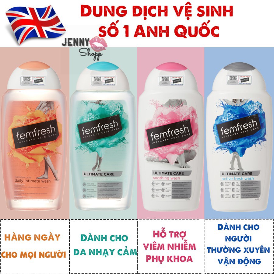 Dung Dịch Vệ Sinh Phụ Nữ Femfresh Ultimate Care