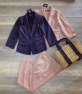 Bộ vest quần baggy