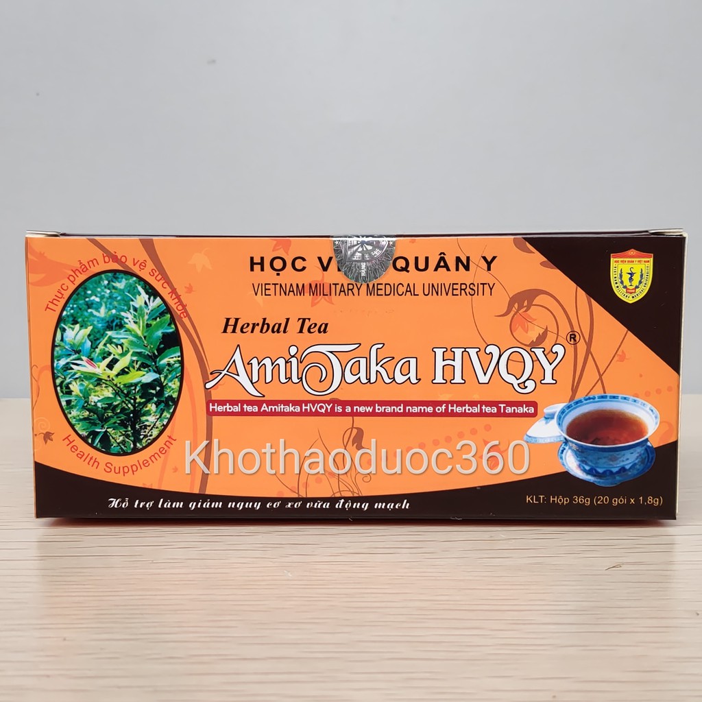 Trà Tanaka (tên mới: Amitaka) Học viện quân y -Trà thảo dược - Điều hòa huyết áp - Ăn ngủ tốt | BigBuy360 - bigbuy360.vn