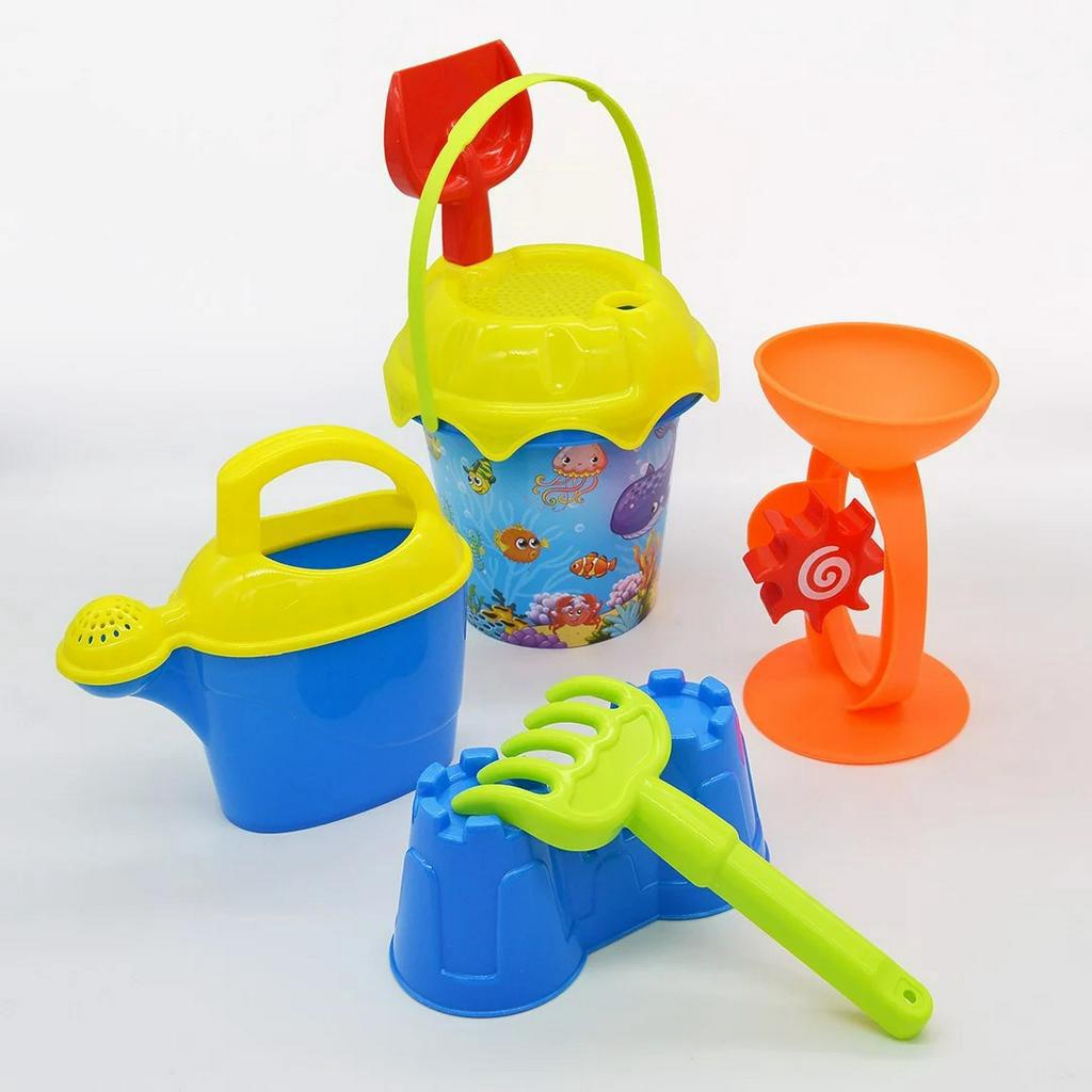 Đồ Chơi Duka : Bộ Đồ Chơi Với Cát 7 Chi Tiết - Có Túi Khóa DK81169