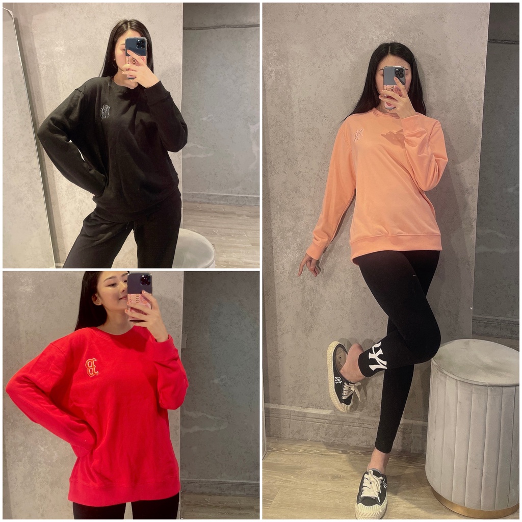(HÀNG XUẤT XỊN) Áo &amp; quần 1927 Basic Big Logo Warm Overfit Sweatshirts Made in V//N full-tag-code SIZE XS S M