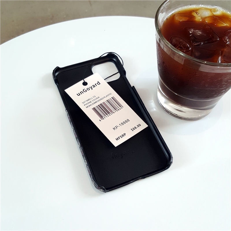 GOYARD Bao Da Điện Thoại Chống Sốc Họa Tiết Goya Phong Cách Âu Mỹ Cho iphone 13 11 12 pro max XR