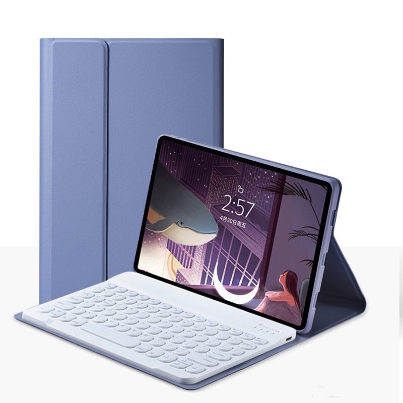 Bao da pu máy tính bảng kèm bàn phím bluetooth không dây cho Xiaomi Pad 5 Pro 2021 Mipad 5 11'