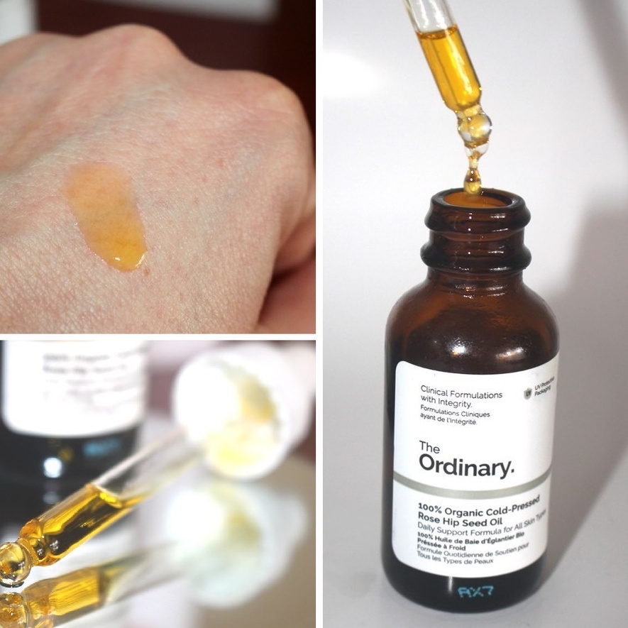 The Ordinary 100% Organic Cold-Pressed Rose Hip Seed Oil 30ml - Dầu Dưỡng Nụ Hoa Tầm Xuân