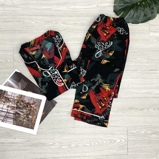 Bộ pijama chất lụa mango f21 hàng mới về t12/2021 siêu đẹp