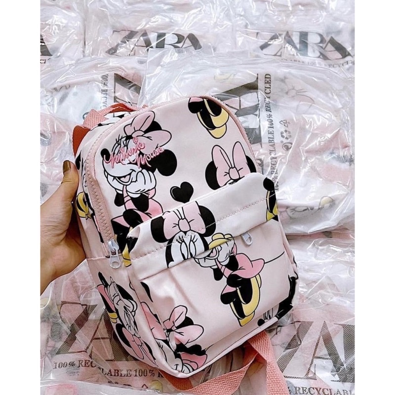 [SALE] Balo mickey zara hồng siêu hot mẫu mới nhất 2021