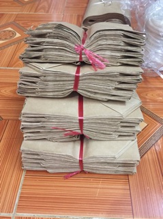Set 400 túi giấy 18 x21cm