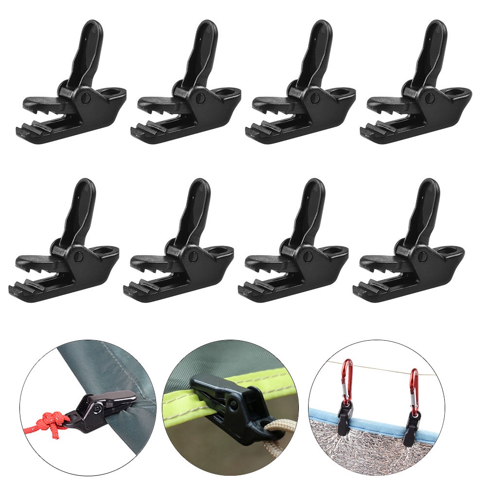 Bộ 1/5/10 Kẹp Căng Lều Trại Tiện Dụng
