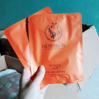 10 miếng mặt nạ dầu ngựa bioaqua