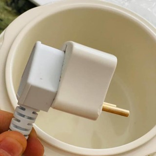 Phích/ chấu điện chuyển từ 3 CHẤU sang 2 CHẤU nồi nấu BEAR