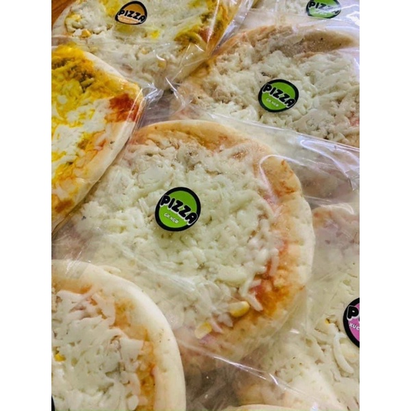 Pizza mini (xúc xích- dăm bông-gà nấm-bò- tổng hợp)