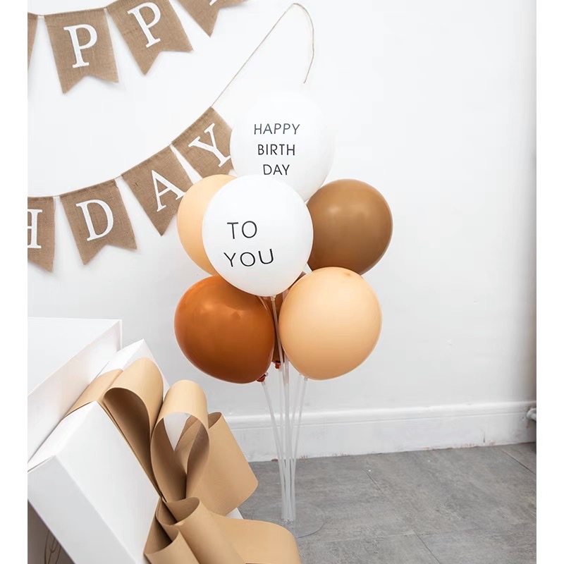 BÓNG BAY TRANG TRÍ SINH NHẬT DECOR BIRTHDAY SỐ TUỔI ĐÈN LED