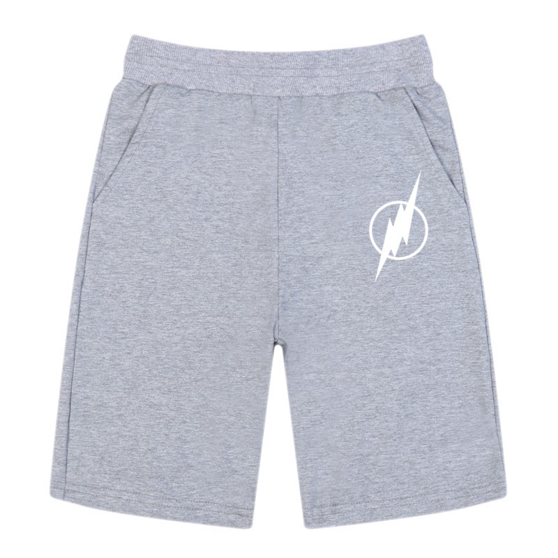 DC Quần Short Cotton In Logo Tia Chớp Sành Điệu Cho Bé Trai