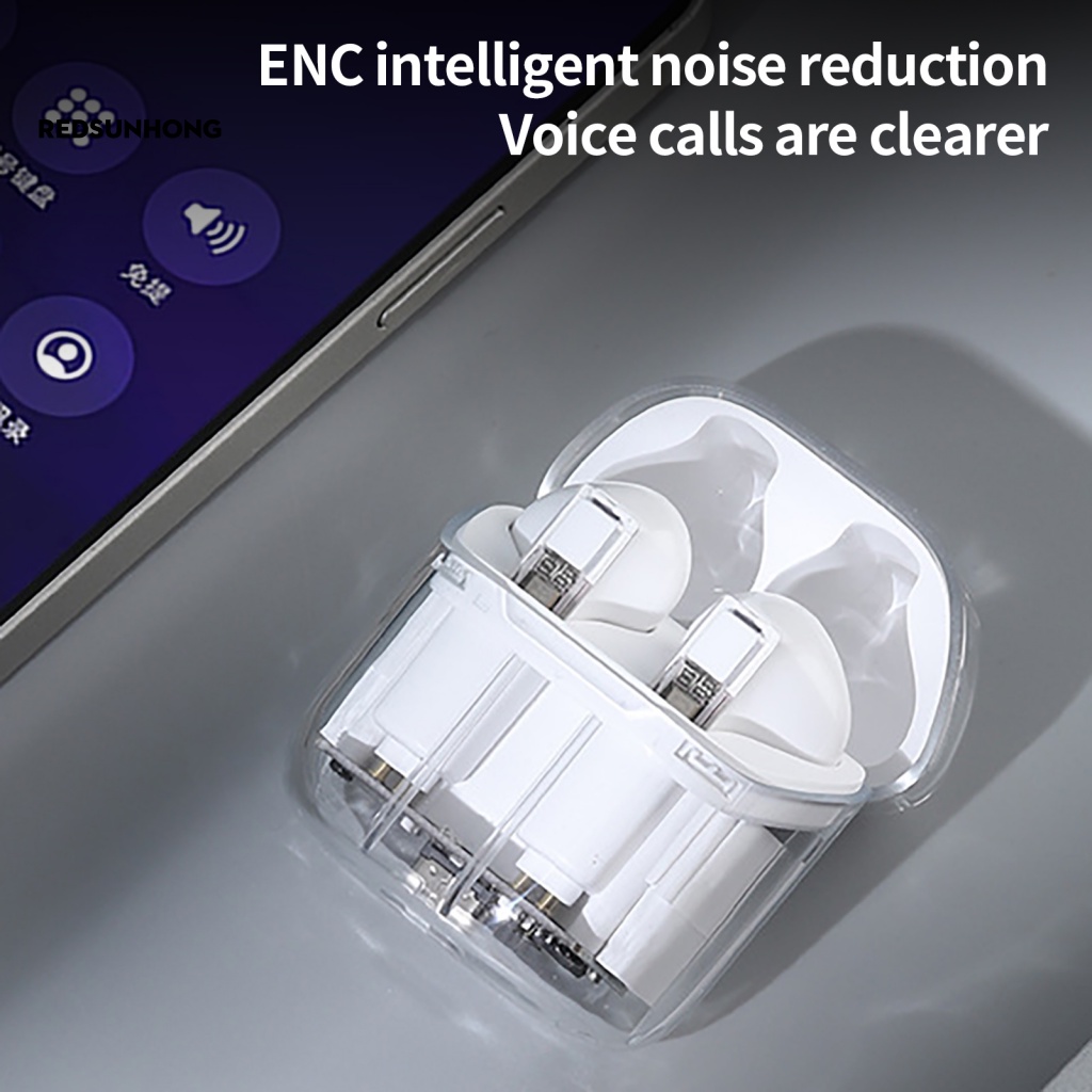 Tai Nghe Thể Thao Không Dây RSH.z Kết Nối Bluetooth 5.3 Giảm Tiếng Ồn Độ Trung Thực Cao