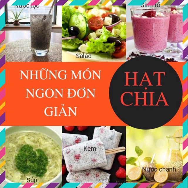 Hạt chia Úc Organic Chia Seeds 1kg (hàng chuẩn)