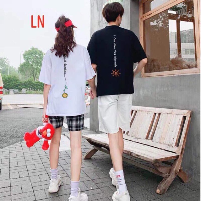 Áo đôi hoa mặt trời DAN865