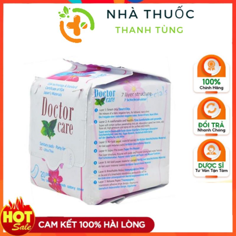 Băng vệ sinh Doctor Care Ban ngày , hàng ngày , ban đêm