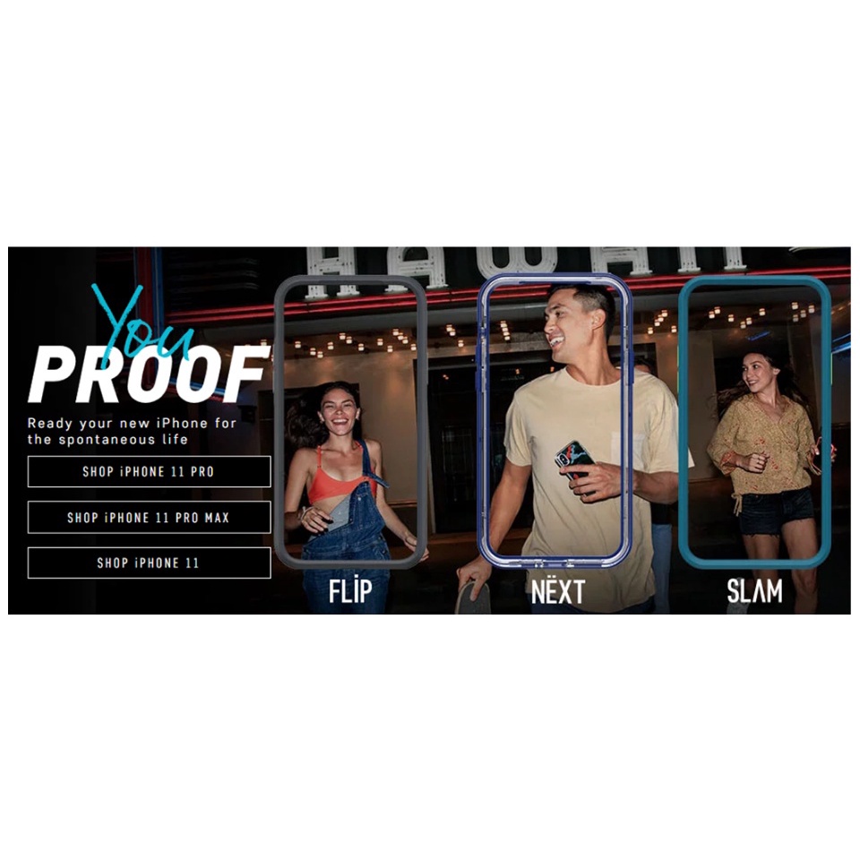 Lifeproof iPhone 13 12 Pro Max / iPhone 12 Pro Chất lượng cao cấp / Vỏ điện thoại bảo vệ / Chống rơi / Dòng SLAM
