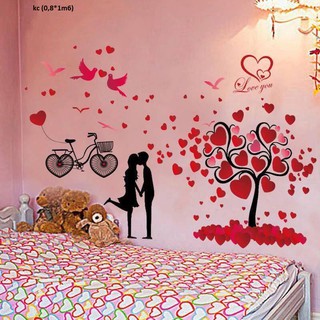 Decal dán tường tình yêu