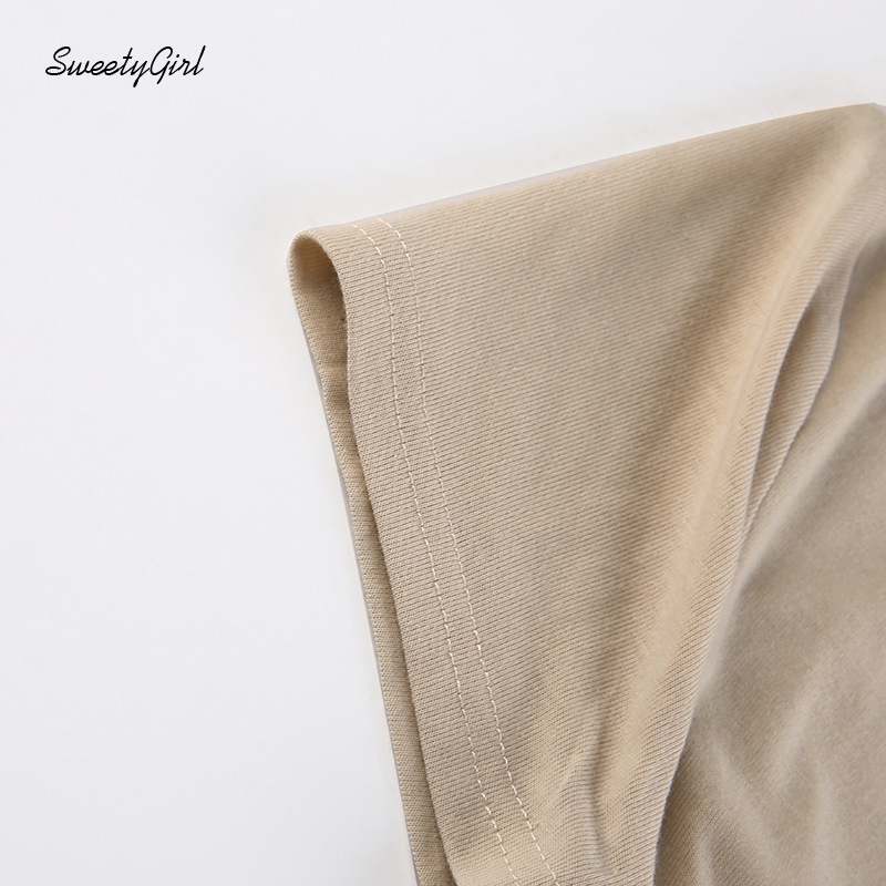 Áo Croptop Tay Ngắn Cổ Chữ V Màu Trơn Thời Trang Quyến Rũ Dành Cho Nữ 2022