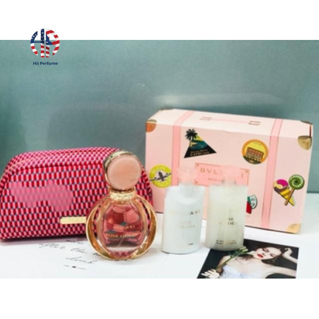Set Nước hoa Nữ Bvlgari Rose Goldea EDP 90ml kèm sữa tắm & lotion Sang trọng, nữ tính | Thế Giới Skin Care