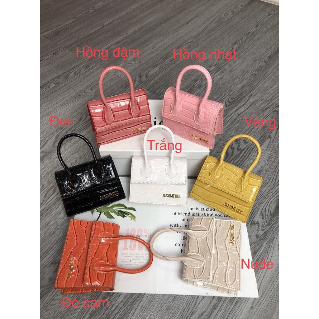 [Hottrend] TÚI MINI ULZZANG TÚI MINI DA RẰN SIÊU CUTE XU HƯỚNG 2019 + ảnh thật Hottrend