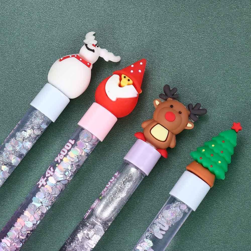 Bút Gel Kim Tuyến Họa Tiết Giáng Sinh Dễ Thương