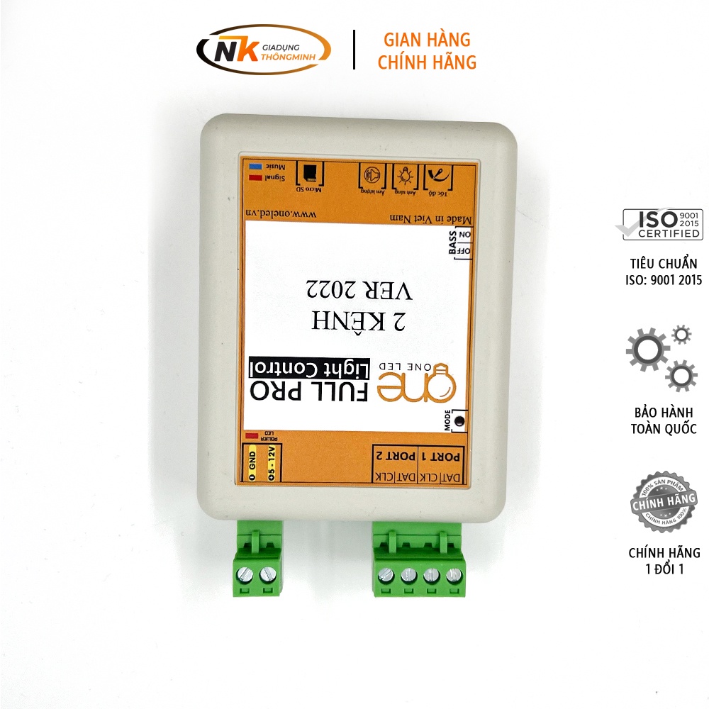 Mạch FULL PRO Oneled Điều Khiển đèn LED Nháy Theo Nhạc 2022 - Thương Hiệu NK