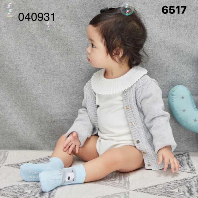 [Sale]  TẤT PONYKID   CHỐNG TRƯỢT CHO BÉ (CỔ CAO)(6M-3TUỔI) (875) _Super_Sale _Super_Sale