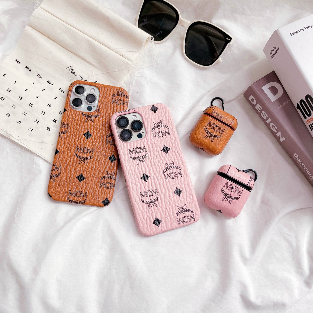 Ốp lưng iphone HỌA TIẾT M C M 7plus/8plus/x/xs max/11/11 pro/11 promax/12/12promax/13/13promax/14promax,Anh Ga Case