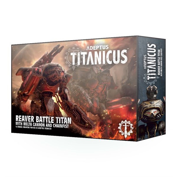 REAVER TITAN W/MELTA CANNON & CHAINFIST - Bộ trò chơi Board game - Games Workshop Warhammer 40k - Age of Sigmar