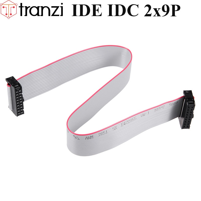 Dây cắm header 2.54mm IDE IDC 2x9P 25cm dập 2 đầu - túi 1 cái