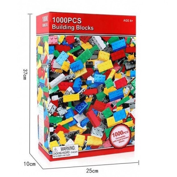 BỘ ĐỒ CHƠI LẮP GHÉP LEGO 1000 MẢNH CHO BÉ YÊU ( vỏ hộp đỏ )