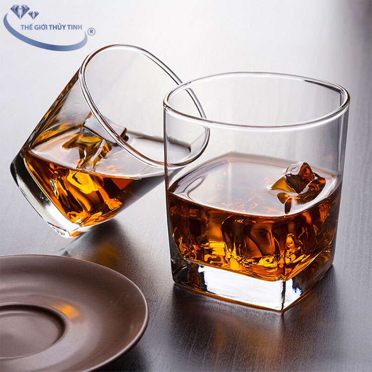 BỘ 12 LY THỦY TINH VUÔNG NHỎ CẨM ĐẠT - DUNG TÍCH 275ML PCD22006