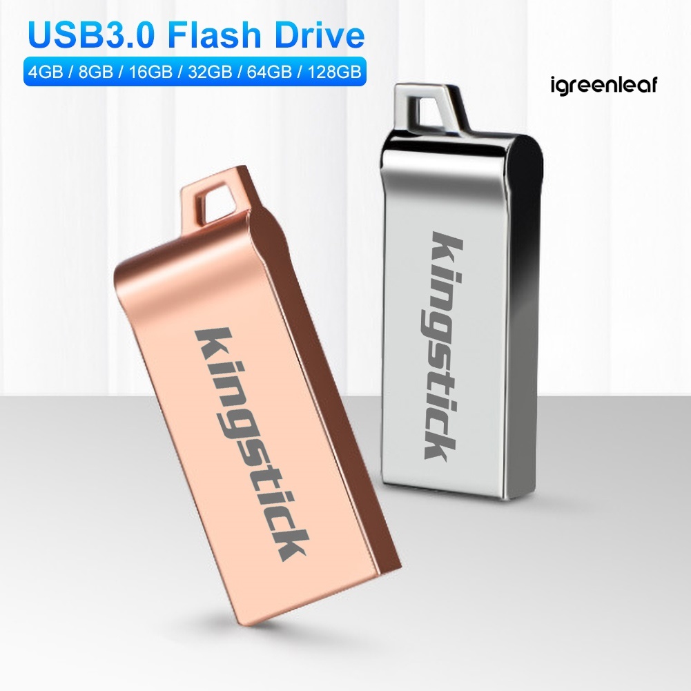IL King-stick USB 3.0 4-128GB Large Memory Data Storage Metal U Disk Flash Drive