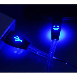 Cáp sạc dạ quang cho IPcó đèn LED