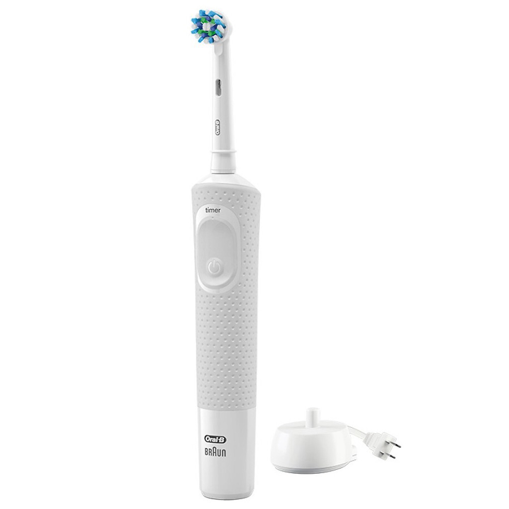 Bàn chải đánh răng điện Oral-B Vitality 100 CrossAction White D100.413.1